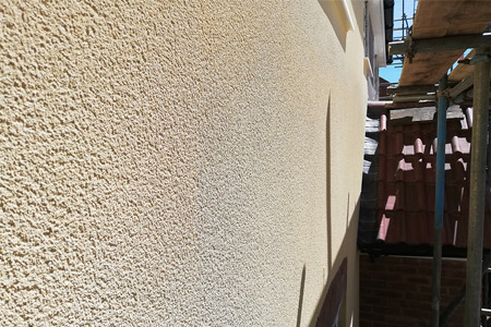 K Rend plastering